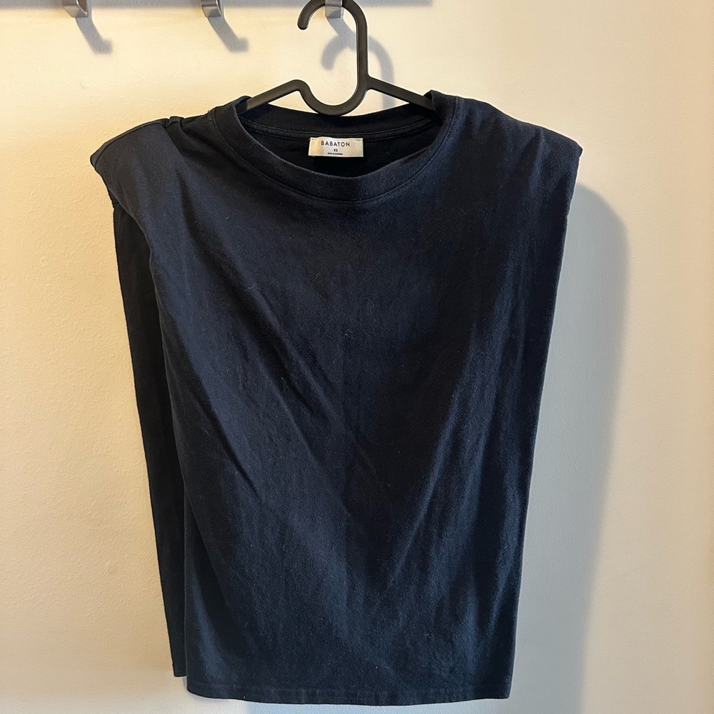 Black Muscle Tank Top